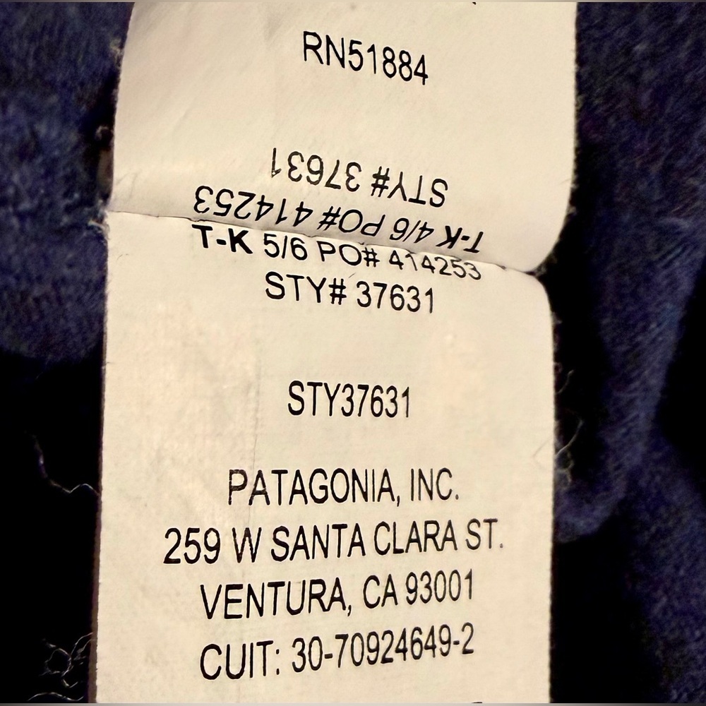Patagonia Pataloha Honolulu Tee Men’s Small Recycled Cotton Graphic Shirt - Picture 9 of 11